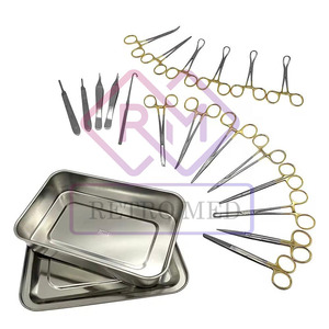 Medicab INSTRUMENTS 1 Juego Manual de potencia de acero inoxidable Kit quirúrgico ortopédico para mascotas Kit de tejido blando Mol DE SEGURIDAD chapado en oro - Product Image 2