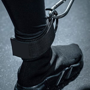 Workout Gym Fitness <b>Legs</b> Support Padded Ankle Straps Cable <b>Machines</b> Padded Home <b>Exercise</b> D Ring Ankle Support - Product Image 4