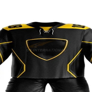 Equipo personalizado uniforme de hockey sobre hielo precio al por mayor sublimación única ropa deportiva de entrenamiento directo de fábrica de calidad superior - Product Image 3