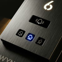 Plaque de Numéro de Maison LED Latérale Personnalisée en Métal Noir, Boîte à Lumière Étanche pour Extérieur, Panneau d'Adresse pour Appartement et Villa