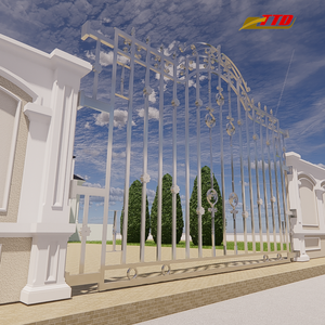 Diseños de puertas de hierro personalizados simples para casas modernas, hechos en Vietnam con 100% ingredientes y visuales de diseño de puertas de moda - Product Image 3