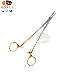 Porte-aiguilles incurvé pour suture, grand instrument chirurgical dentaire, 21 cm, mini Ryder Crile Wood Cooley Olsen Kelly Forceps, ensemble d'instruments en acier inoxydable - Product Image 5