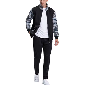 Nouveau design Vêtements de sport personnalisés pour salle de sport Survêtement décontracté de haute qualité pour hommes Ensembles de jogging unisexe à fermeture éclair complète - Product Image 6