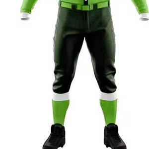 Uniforme de Béisbol Ligero con Logotipo Personalizado, Uniforme de Béisbol Extra Grande a Precio Económico para Hombre - Product Image 6