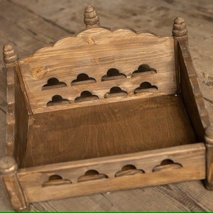 เตียงไม้สำหรับเด็กแรกเกิดอุปกรณ์ประกอบฉากสำหรับถ่ายภาพในเวียดนาม - Product Image 3