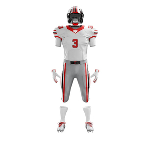 Personnalisable Adulte Tackle Twill Football Américain Maillot Uniforme Ensemble Respirant Séchage Rapide Réversible Sublimé Maille Court - Product Image 2