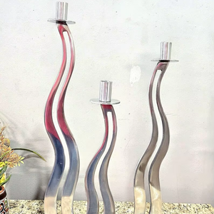 Candelabro Moderno de Aluminio Fundido para Mesa de Comedor, Decoración Elegante para el Hogar, Candelabro para Uso Festivo a un Precio Accesible - Product Image 2