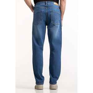 กางเกงยีนส์ทรงตรงเอวกลางสไตล์วินเทจ MN-JNS-WS24-010 ผ้ายีนส์สโตนวอช ปักลาย มีตัวเลือกเอวต่ำและเอวสูง คอลเลคชั่นฤดูหนาว - Product Image 3