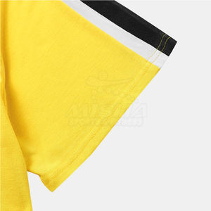 เสื้อยืดผู้ชายโอเวอร์ไซส์สุดหรู240แกรมผ้าถักลายสีทึบน้ำหนักเบาผ้าฝ้ายหนักผ้าถักแบบสั่งทำ - Product Image 3