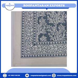 Nouvelle nappe de luxe en jacquard tricoté, imprimée à la main en coton pur, artisanat intemporel pour la vente en gros - Product Image 4