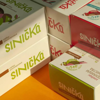 Boîte cadeau écologique personnalisée en matériaux recyclés pour aliments pour bébés, bonbons, infusions nutritionnelles - Élégante pour le commerce électronique