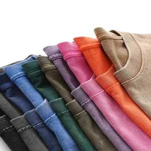 Custom <b>Men's</b> Tshirts Crew Neck <b>Heavyweight</b> Blank <b>T</b> <b>Shirts</b> Streetwear Oversized Acid Washed <b>T</b>-<b>shirt</b> Distressed <b>t</b> <b>Shirts</b> for <b>Men</b> - Product Image 3