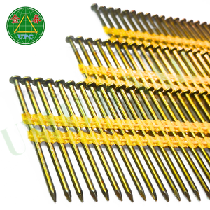 21 Degree 3 inch Plastic Collated <b>Nails</b> with Smooth Shank Yellow Coating, Round Head Reliable Choice for Wooden Pallet Making - Product Image 6