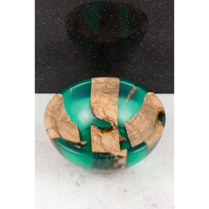 Ustensiles de cuisine Ménage Usage Quotidien Alimentaire Serverware Bol À La Main Vaisselle Écologique En Bois Résine Bols À Mélanger - Product Image 4