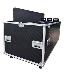 X-bason nhôm chuyến bay trường hợp 26x29x27cm đôi an ninh ổ khóa không thấm nước chống sốc có thể gập lại vuông 3-năm bảo hành OEM/ODM - Product Image 3