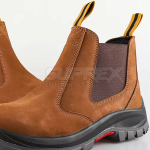 Men High Quality Steel Toe <b>Work</b> <b>Boots</b> Heavy Duty Waterproof Slip Resistant Outdoor Industrial Ankle Support Footwear - Product Image 6