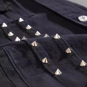 Ryan Pro Gear Factory fournit des vestes en jean de haute qualité pour femmes, avec design, couleur et logo personnalisés, qualité supérieure, grandes tailles. - Product Image 3