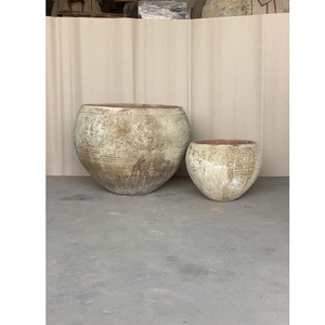 Design moderne écologique grand pot de fleurs/plantes en céramique émaillée jardinage en gros avec option de marque privée OEM/ODM - Product Image 1