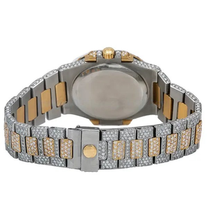 Reloj de Lujo PhilippePrecision con Incrustaciones de Diamantes, Elegante Reloj Unisex de Alta Calidad y Durabilidad con Movimiento Analógico Miyota - Product Image 3