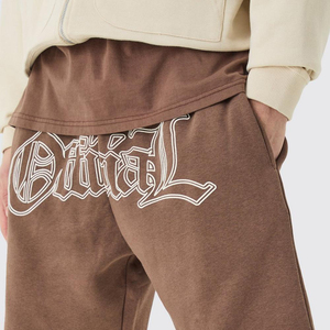 OEM logotipo personalizado hombres Casual 100% algodón Joggers más vendidos nueva llegada comodidad cintura elástica Premium sólido Digital - Product Image 5