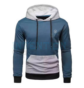 Sudadera con Capucha de Algodón de Alta Calidad, Impresión Digital, Lisa, Teñida, para Hombre, Manga Larga, con Bolsillo, Secado Rápido, Transpirable, para Invierno - Product Image 1