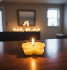 Natural Flower Shaped <b>Paraffin</b> <b>Wax</b> Scented <b>Candle</b> Handmade Aromatherapy Private Label Home Decor Thanksgiving Gifts Best - Product Image 2