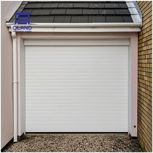 Porte à enroulement en aluminium OLAND, porte industrielle anti-effraction, porte à enroulement <span class=keywords><strong>électrique</strong></span> avec <span class=keywords><strong>rideau</strong></span> coupe-vent pour entrepôt - Product Image 5