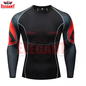 MMA ชุดป้องกันผื่นแขนยาวสไตล์สปอร์ตระบายอากาศได้ดีสง่างามป้องกันแสงแดดด้วยราคาที่ดีที่สุดในการออกแบบใหม่ - Product Image 4