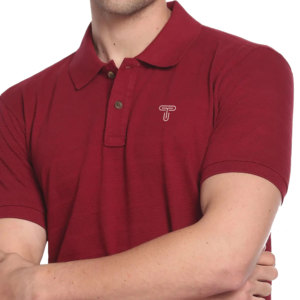 Cuello de Solapa Estampado Informal de Punto con Logotipo Personalizado a Precio Competitivo para Camisa 100% Algodón Talla Grande para Hombre - Product Image 2