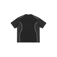 T-shirt à empiècement pour homme, tenue de sport par sublimation, maillots de foot vintage, maillot de foot, streetwear surdimensionné
