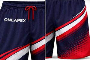 Custom Sublimation Sports Shorts | Breathable Polyester Training Shorts | OEM ODM Team Uniform Shorts - Product Image 3