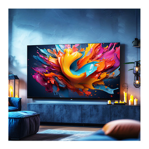 Téléviseur intelligent QLED innovant de 50 pouces, 120 Hz, 4K, Android, DP, HD-MI, interface hôtelière, USB, WIFI, acier, qualité industrielle et bricolage - Product Image 1