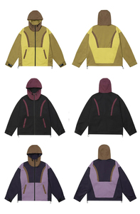 Chaquetas Casuales de Verano Delgadas para Exteriores, al por Mayor, Personalizadas, Tallas Grandes, Anorak con Capucha, Colores Contrastantes, Cortavientos, Transpirables - Product Image 3