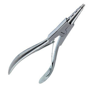 คีมสแตนเลสเยอรมันแบบเรียบกลมแบนสปริงสองชั้นทำเครื่องประดับคีมม้วนและตัดลวด - Product Image 1