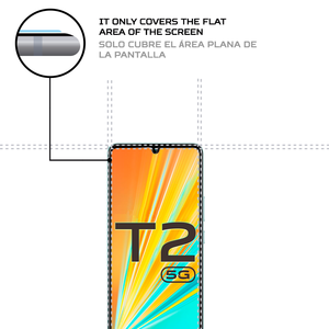 ANTISHOCK Vivo T2 5G <b>Screen</b> Protector Durable and Shock-Absorbent Mobile <b>Cover</b> - Product Image 4
