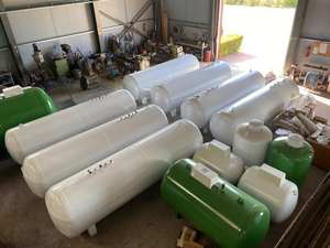 Réservoir de stockage de gaz propane de 500/1000 gallons en acier au carbone usagé Prix d'usine Réservoir de propane de 500/1000 gallons à vendre - Product Image 4