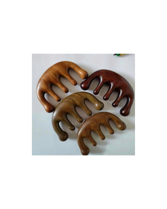 VEGAN FRIENDLY SANDALWOOD SCALP PEINE PARA LA RELAJACIÓN DIARIA Y EL APOYO INMUNE - Product Image 1