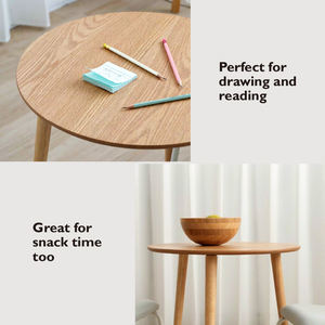 Ensemble de table et de chaises multi-usages pour enfants pour la lecture créative et les repas en famille - Product Image 4