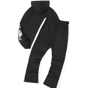 Chándales de hombre DTG DTF estampado personalizado ropa deportiva gimnasio traje de entrenamiento 2025 moda jogging outfit ropa deportiva conjunto de dos piezas - Product Image 2