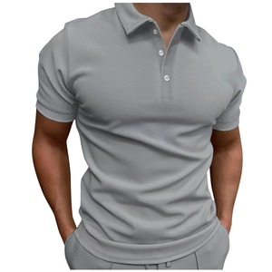 Custom Fit Polo <b>Shirts</b> Unisex Short Sleeve Customize Logo Design 100% Cotton Plus Size Breathable Casual <b>Men</b> <b>T</b>-<b>Shirt</b> <b>Summer</b> Wear - Product Image 3
