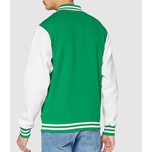 Uniforme d'équipe en laine 100% de haute qualité avec logo personnalisé vestes universitaires pour hommes vente en gros de veste de baseball universitaire unie vierge pour homme - Product Image 2