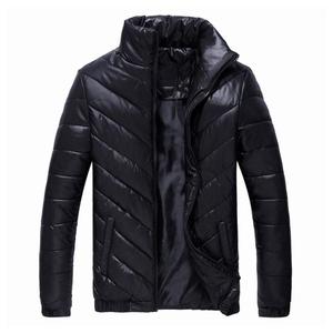 Wholesale 2022 Custom 100% Leather Puffer <b>Jacket</b> <b>for</b> <b>Men</b> Reversible <b>Denim</b> with Customized Color Size Style Latest ODM Design - Product Image 1