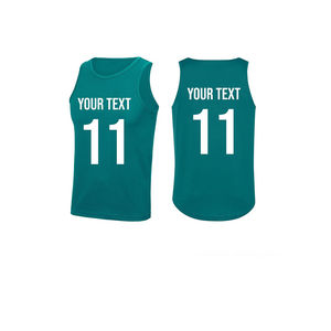 Maillots de basket-ball personnalisés pour hommes, best-sellers, en mesh antibactérien, respirant, séchage rapide, grandes tailles, prix de gros bas - Product Image 3