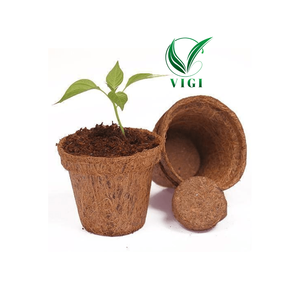 Pots de plantes en fibre de coco de qualité supérieure - Contenants biodégradables pour un jardinage durable - Product Image 4