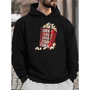 Pull-over de loisirs d'automne/hiver pour hommes, tricots et sweatshirts standard d'une couleur fabriqués en Chine - Product Image 1
