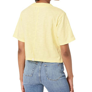 100% Cotton Summer Crop Tops <b>T</b>-<b>Shirts</b> Women Femme Cropped Woman Custom Cropped Tee Cotton Women's <b>T</b>-<b>shirts</b> - Product Image 2