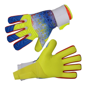 Gants de gardien de but en gros avec coutures et forte adhérence, gants de gardien de but de football en vrac avec paume en latex - Product Image 6