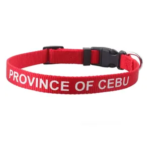 Collar de perro de lujo de la mejor calidad, correas de nailon de poliéster duraderas fuertes con característica de ruptura, decoración de plumas con patrón impreso - Product Image 6