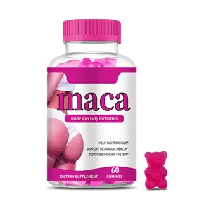 OEM ODM Hot beccheggio di crescita MACA con glutei gommosi Booster ingrandimento dell'anca Gummies di potenziamento del marchio privato