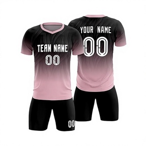 New High Quality 100% Polyester Customized Soccer Jersey Set Polka Dot Plaid Patterns Winter Ready Four-Way Stretch Quick Dry - Product Image 1